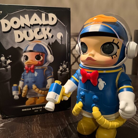 Pop Mart (Disney) - Mega Space Molly Donald Duck 400% - Picture 12 of 12